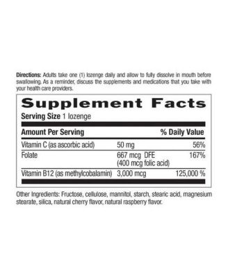 Superior B-12 Berry Flavored, 3000 mcg, 50 Lozs