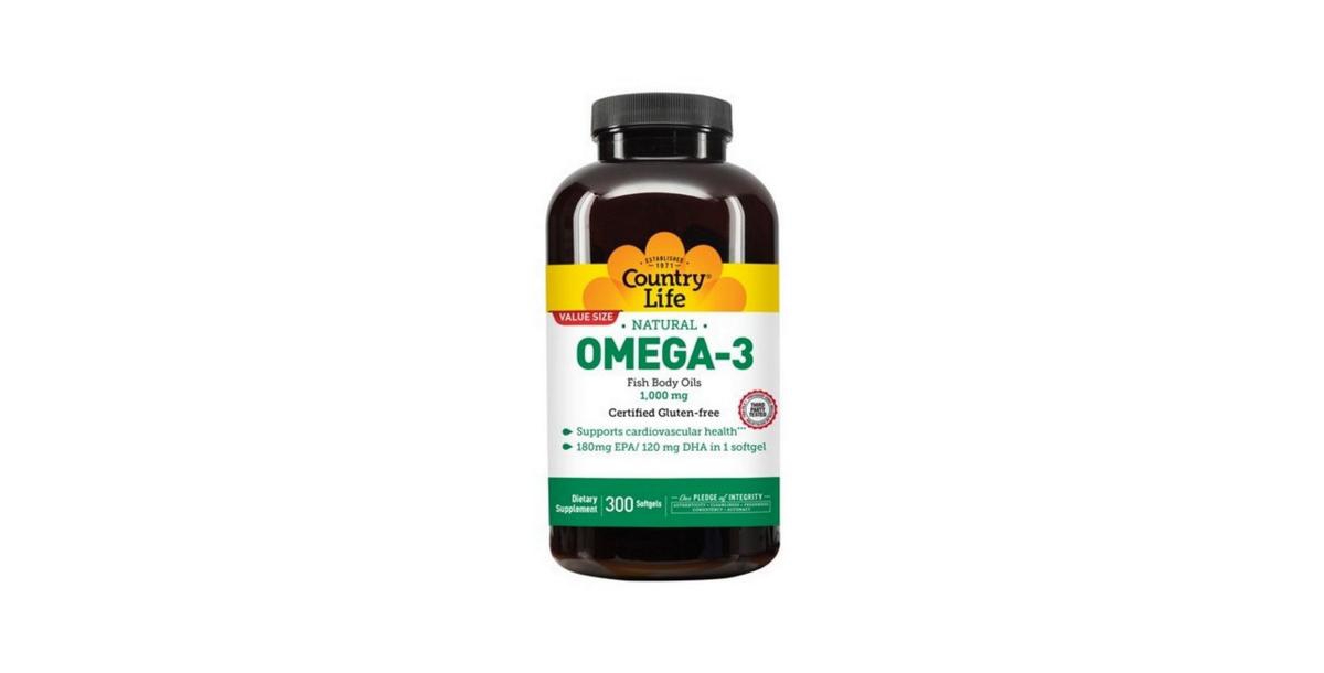Omega 3, Fish Body Oil 300 Softgels