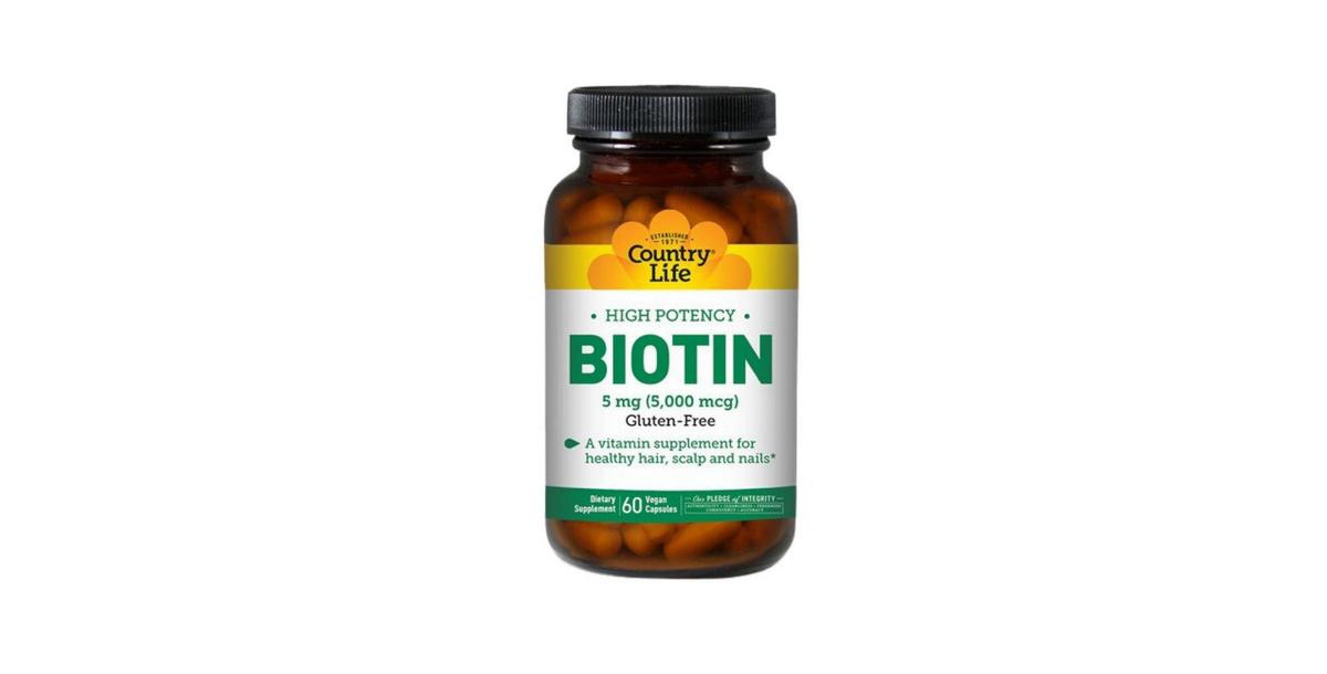 Biotin High Potency Vegetarian, 5 Mg, 60 Caps