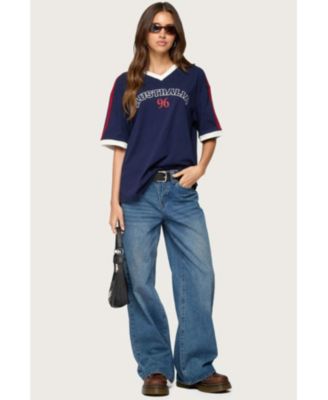 Women's Australia 96 Contrast Oversized T Shirt