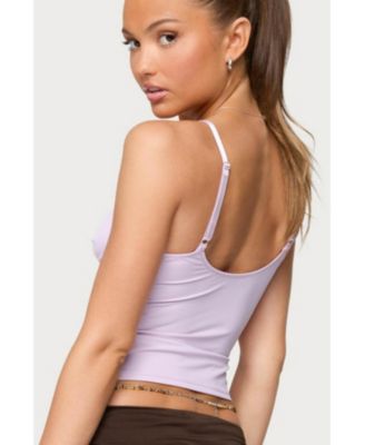 Women's Fran Lacey V Neck Tank Top