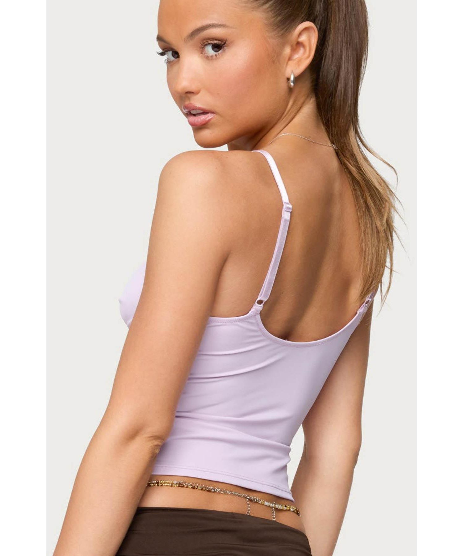 Women's Fran Lacey V Neck Tank Top