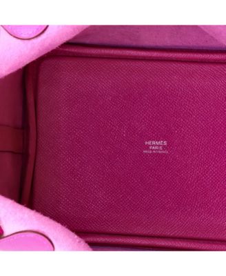 Pre-Owned Hermes PM Picotin Lock Bag Tressage Epsom