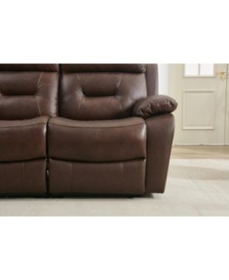 Genuine Leather Non-Power Reclining LVST-two seats