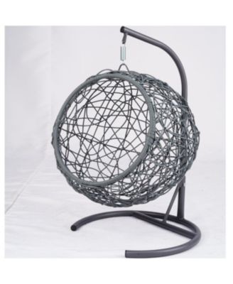 Cat Swing Bed with Stand - Gray