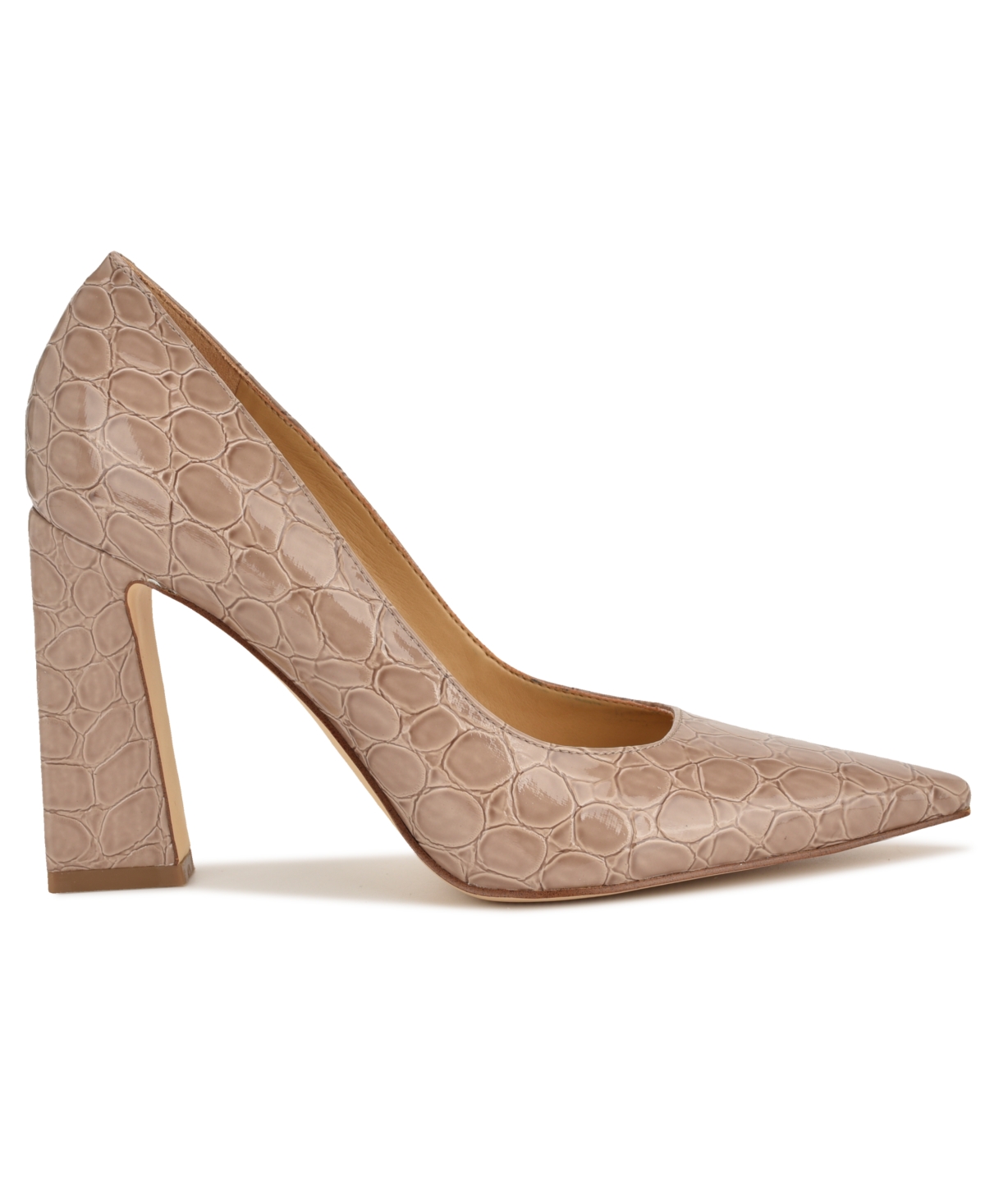 Nine West Tamant Pointed Toe Pump In Neutral