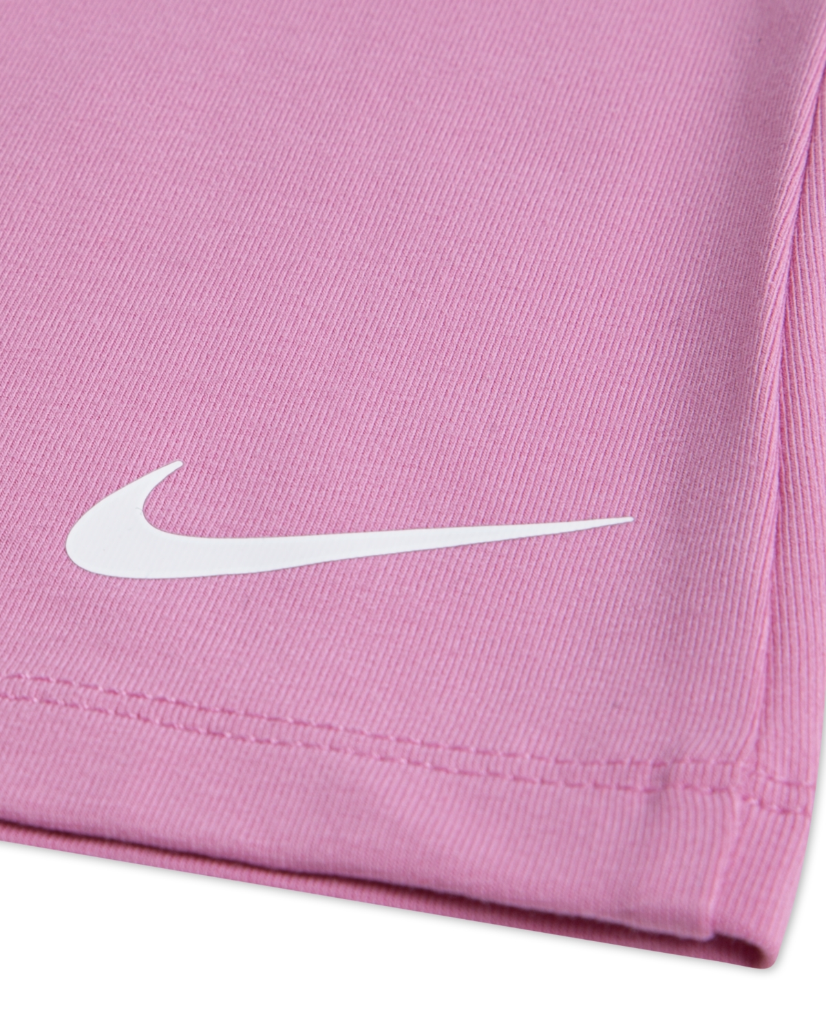 Nike Toddler And Little Girls 2-piece Solid Crewneck And Leggings Set In Pink