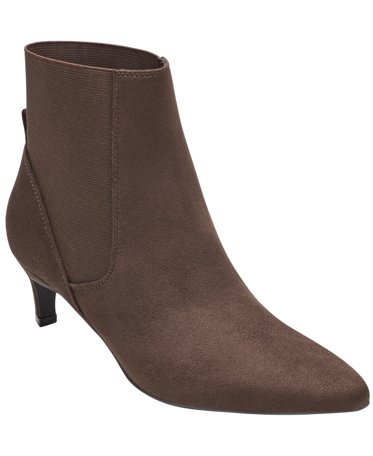 Bandolino Celebrate Kitten Heel Bootie In Brown