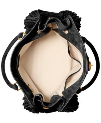 Michael Kors Hamilton Moderne Large Suede Satchel