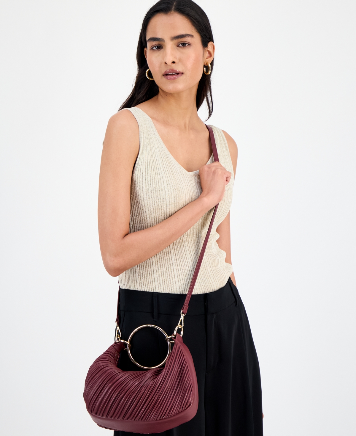 Inc International Concepts Small Donniee Bangle Crossbody Bag, Macy's Exclusive