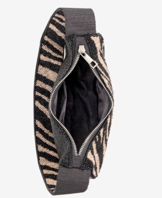 Beaded Half Moon Shoulder Bag, Macy's Exclusive
