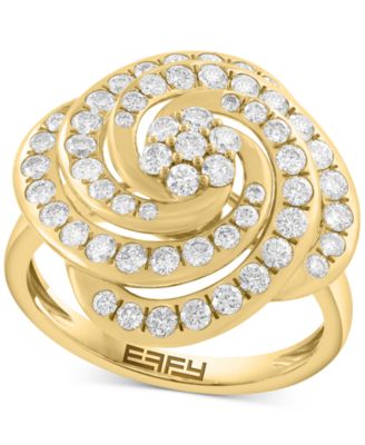 EFFY Collection - Diamond Ring (1-1/20 ct. t.w.) in 14k Yellow Gold