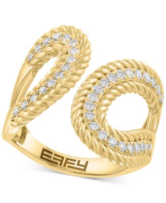 EFFY Collection - Diamond Ring (1/2 ct. t.w.) in 14k Yellow Gold