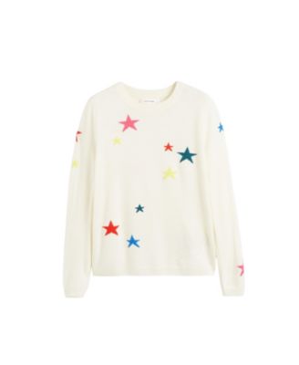 Women's Wool Cashmere Star Sweater