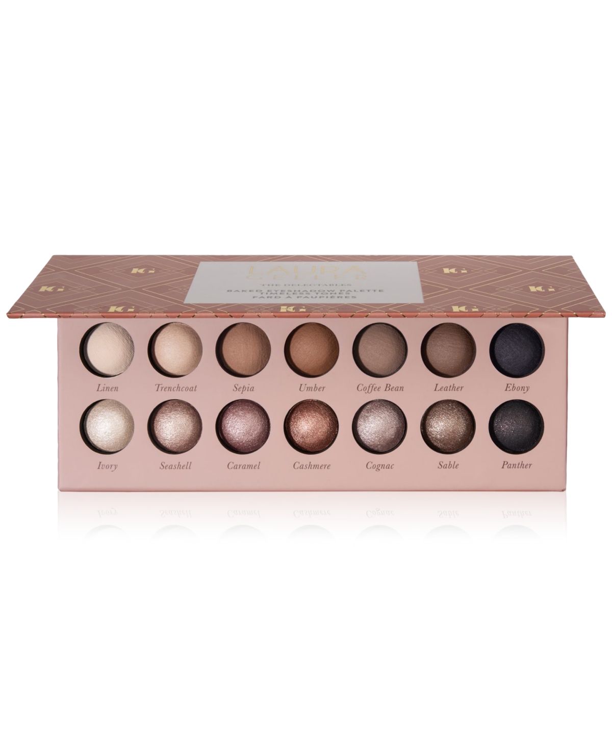 Laura Geller Beauty The Delectables 14 Multi-finish Baked Eyeshadows In Transparent