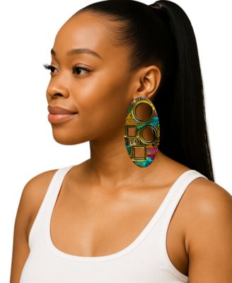 Willow Stud Shapes Earrings