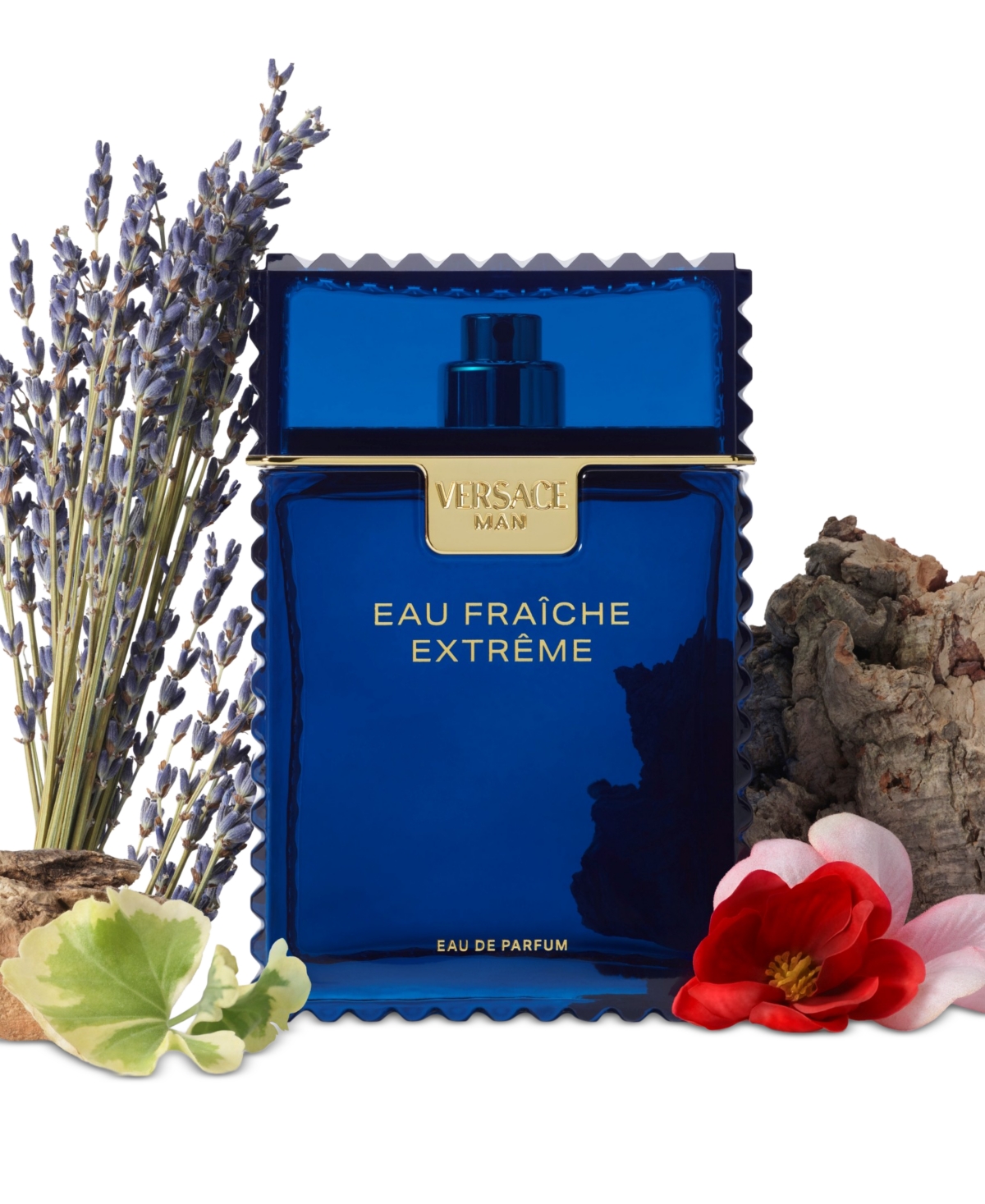 Versace Men's Eau Fraiche Extreme Eau De Parfum Spray, 3.4 Oz. In Transparent