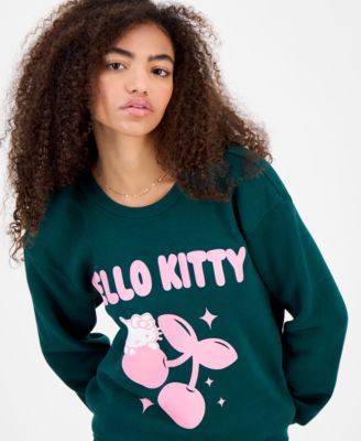 Juniors' Hello Kitty Cherry Graphic Sweatshirt