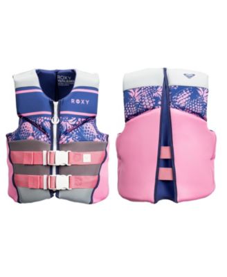 Youth Life Vest, USCG Approved Evoprene Daily CGA Life Jacket, for Girls 55-88 lbs