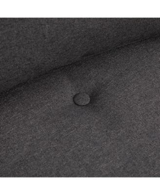 2-in-1 Floor Lazy Sofa with 5 Position Adjustable Backrest