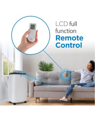 BLACK+DECKER Portable Air Conditioner, 6,000 BTU SACC/CEC (10,000 BTU ASHRAE 128) for Rooms Up To 450 Sq. Ft.