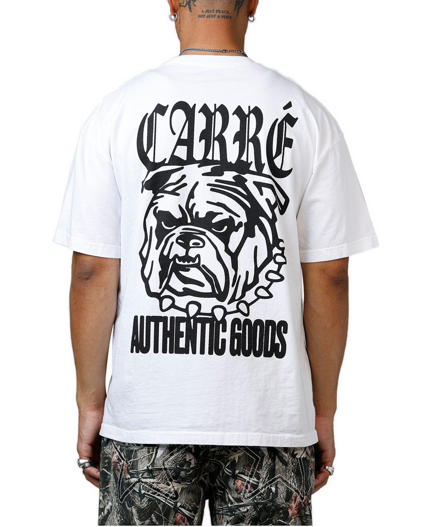 Мужская футболка CARRE Bulldog Heavyweight, цвет: Белый — фото 2