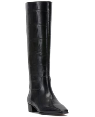 Vince Camuto - Women's Pavla Knee-High Snip-Toe Boots