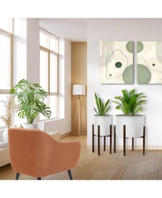 Adjustable Metal Plant Stand – Mid Century Style Flower Pot Holder, 10 to 16 Inches Planter Stand for Modern Home D&eacute;cor, Houseplants