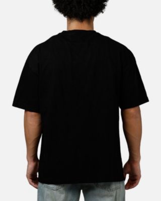 Men's Blushed T-Shirt, Black - Small