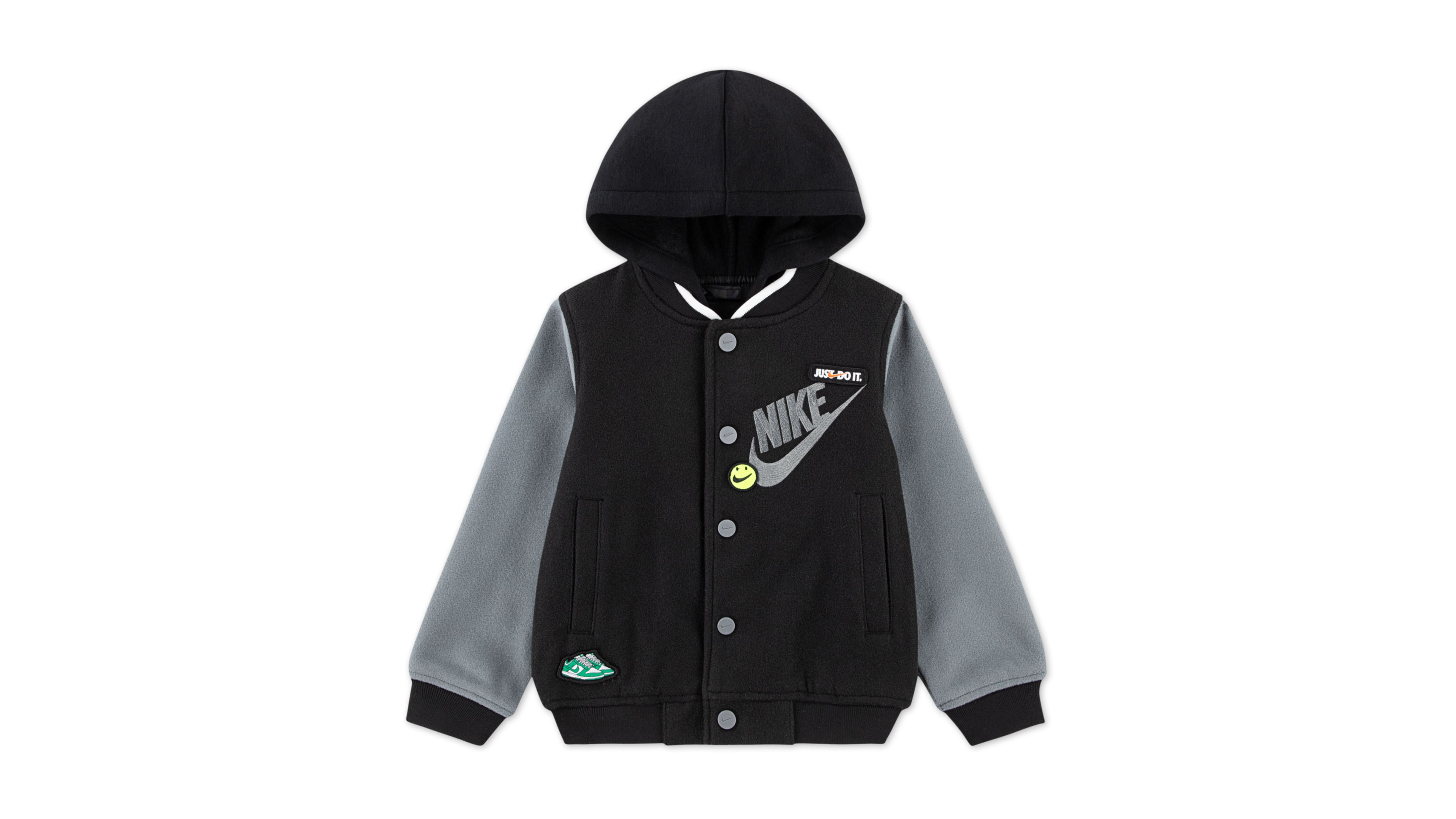 Nike Boys 2t 7 Hooded Varsity Jacket