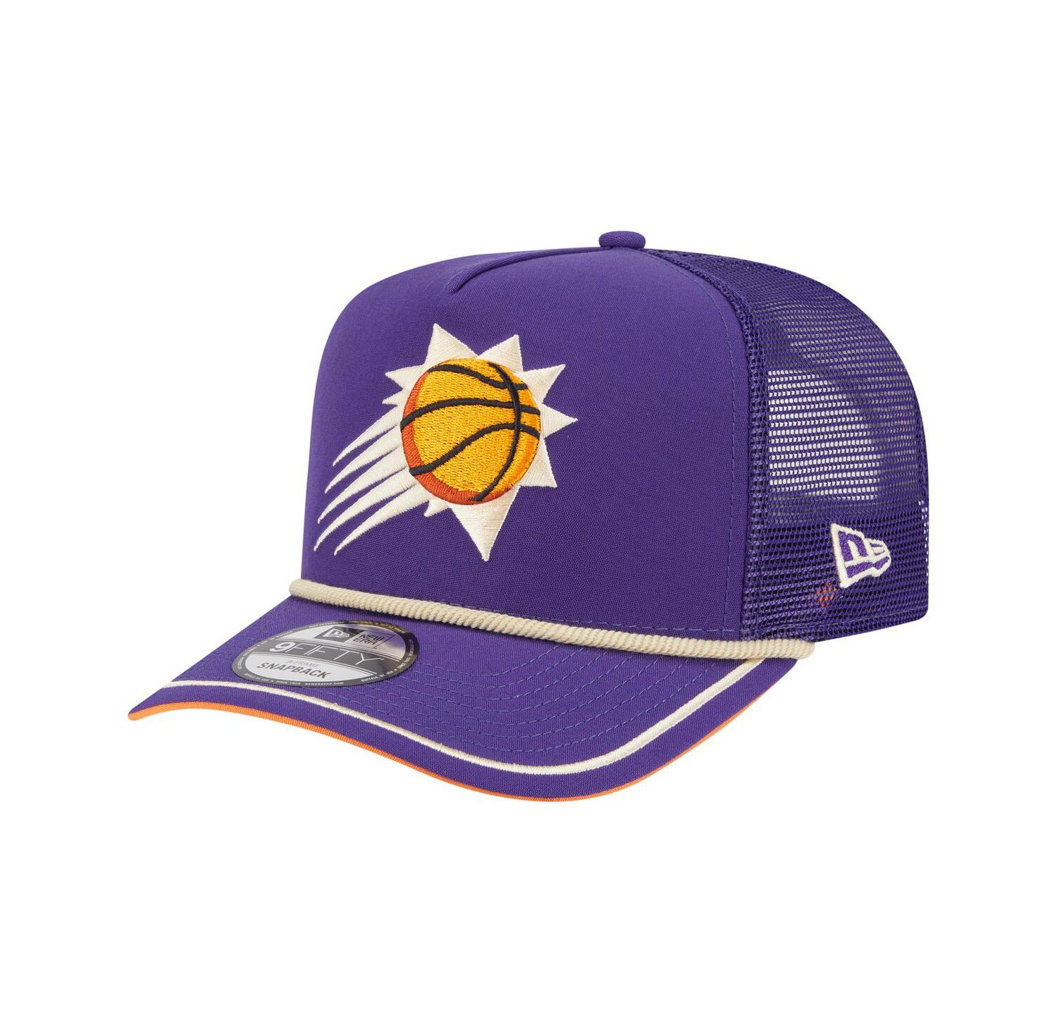 Men's Purple Phoenix Suns Team Rope A-Frame 9FIFTY Snapback Hat