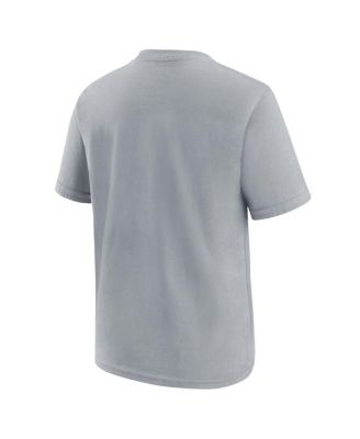 Big Boys and Girls Gray Detroit Lions Icon Legend T-Shirt