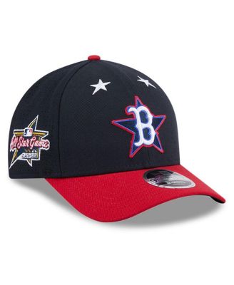 New Era - Men's Navy/Red Boston Red Sox 2025 MLB All-Star Game Workout 9FORTY M-Crown Adjustable Hat