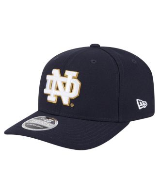 New Era - Men's Navy Notre Dame Fighting Irish Team Collective 9SEVENTY Stretch-snap Adjustable Hat