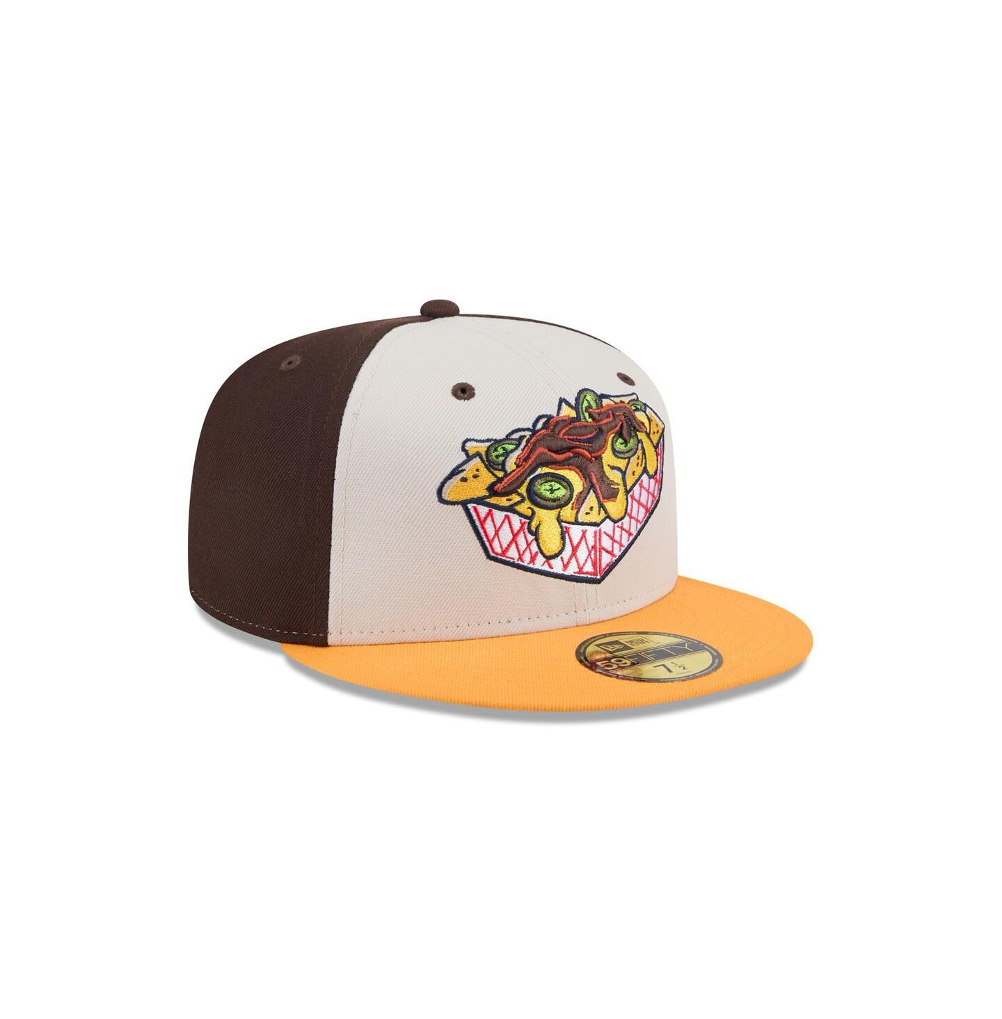 Мужская кепка New Era Brown Memphis Redbirds Theme Nights 59FIFTY Fitted Hat — фото 3