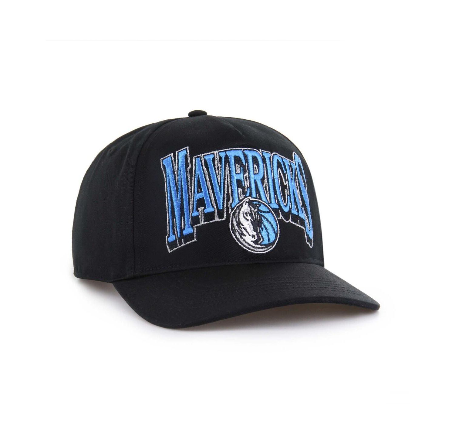 Men's Black Dallas Mavericks Every Time Past Champs Hitch Adjustable Hat