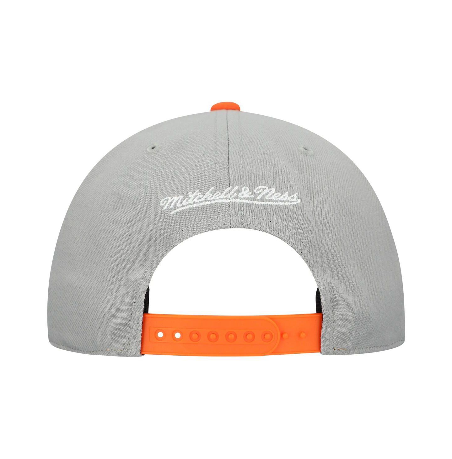 Кепка Mitchell & Ness Gray Detroit Tigers Basic Pro Adjustable Hat — фото 2