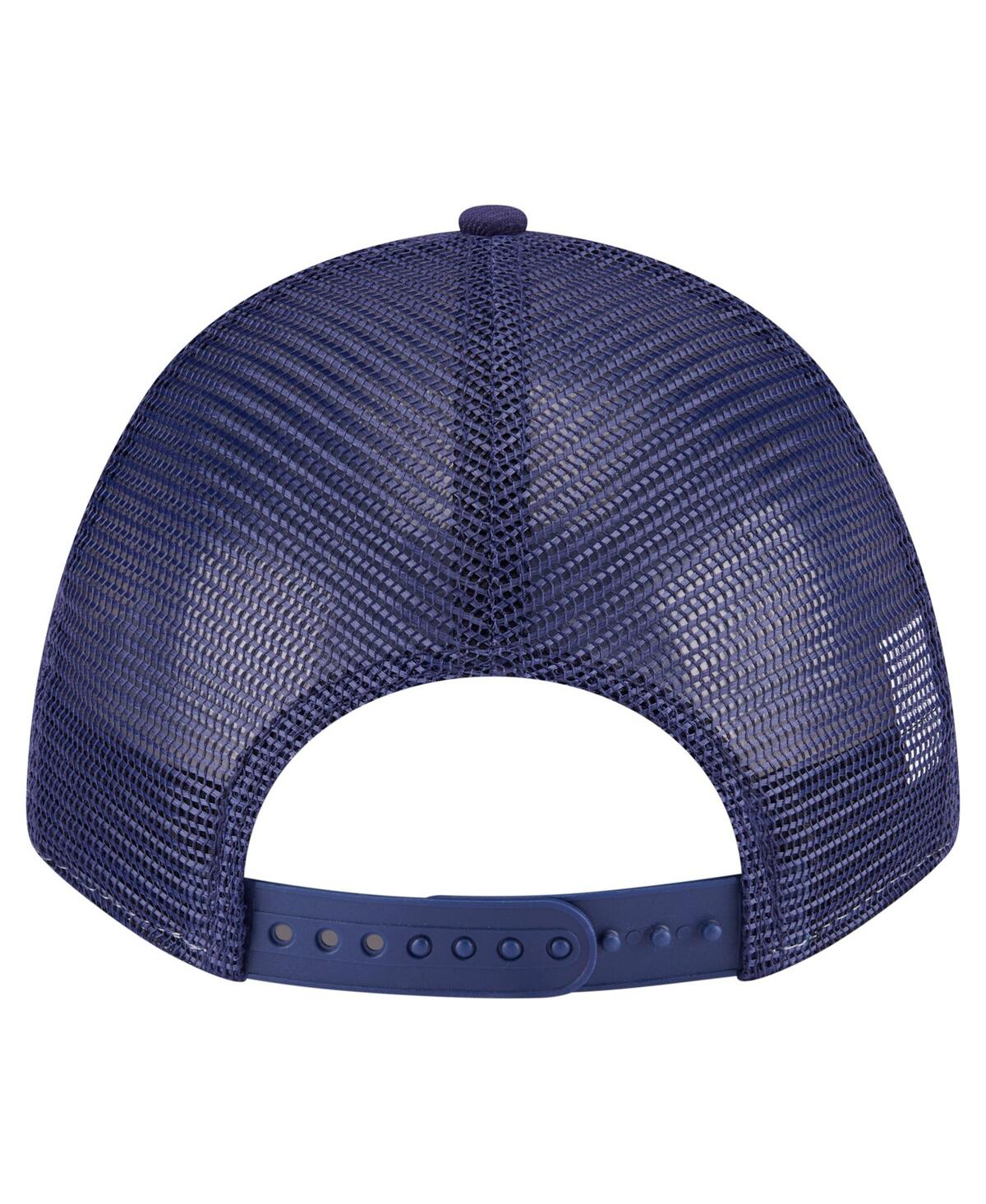 New Era Men's Light Blue Cf Montreal Color Pack 9forty M-crown A-frame Adjustable Trucker Hat In Blue