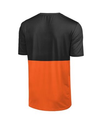 Men's Black/Orange Baltimore Orioles Big Logo Mascot T-Shirt
