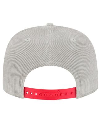 Men's Gray St. Louis Cardinals Corduroy Golfer Snapback Hat
