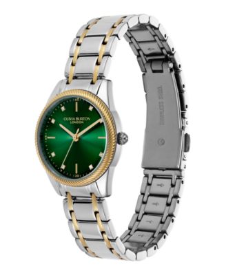 Women's Egerton Two Tone Stainless Steel Bracelet Watch, 28mm