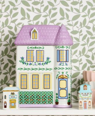 Village 2nd Edition House Canisters, Set of 3