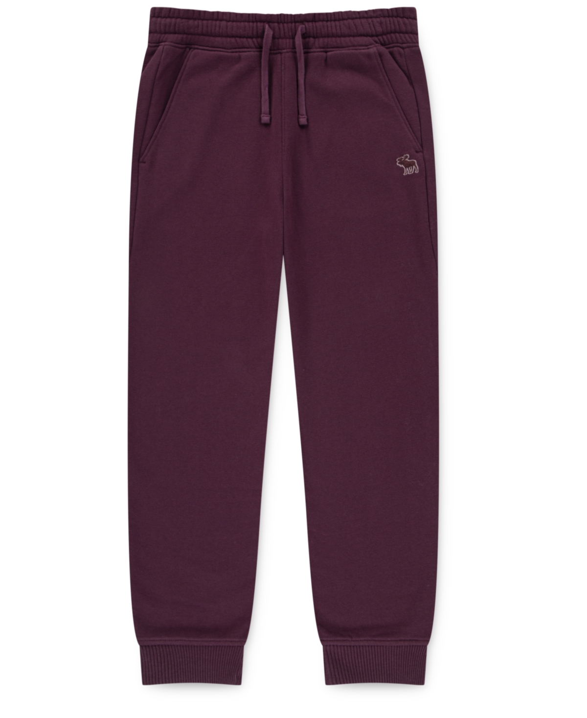 Abercrombie Boys Essential Fleece Jogger Pants In Purple