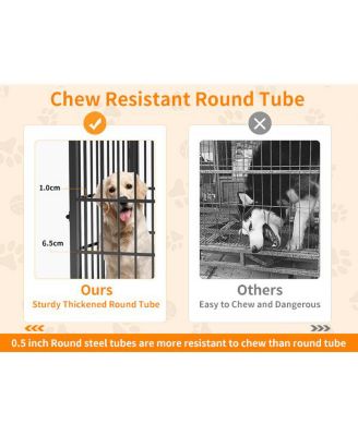 Furniture Style Dog Crate Side Table Indoor Cage