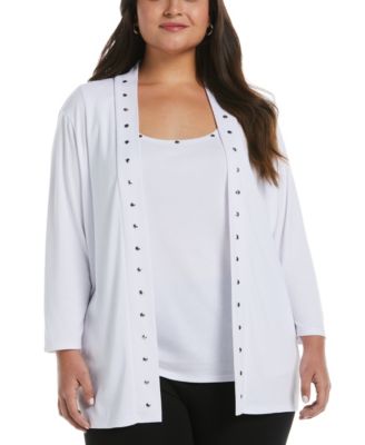 Plus Size Crew Neck Tank Top