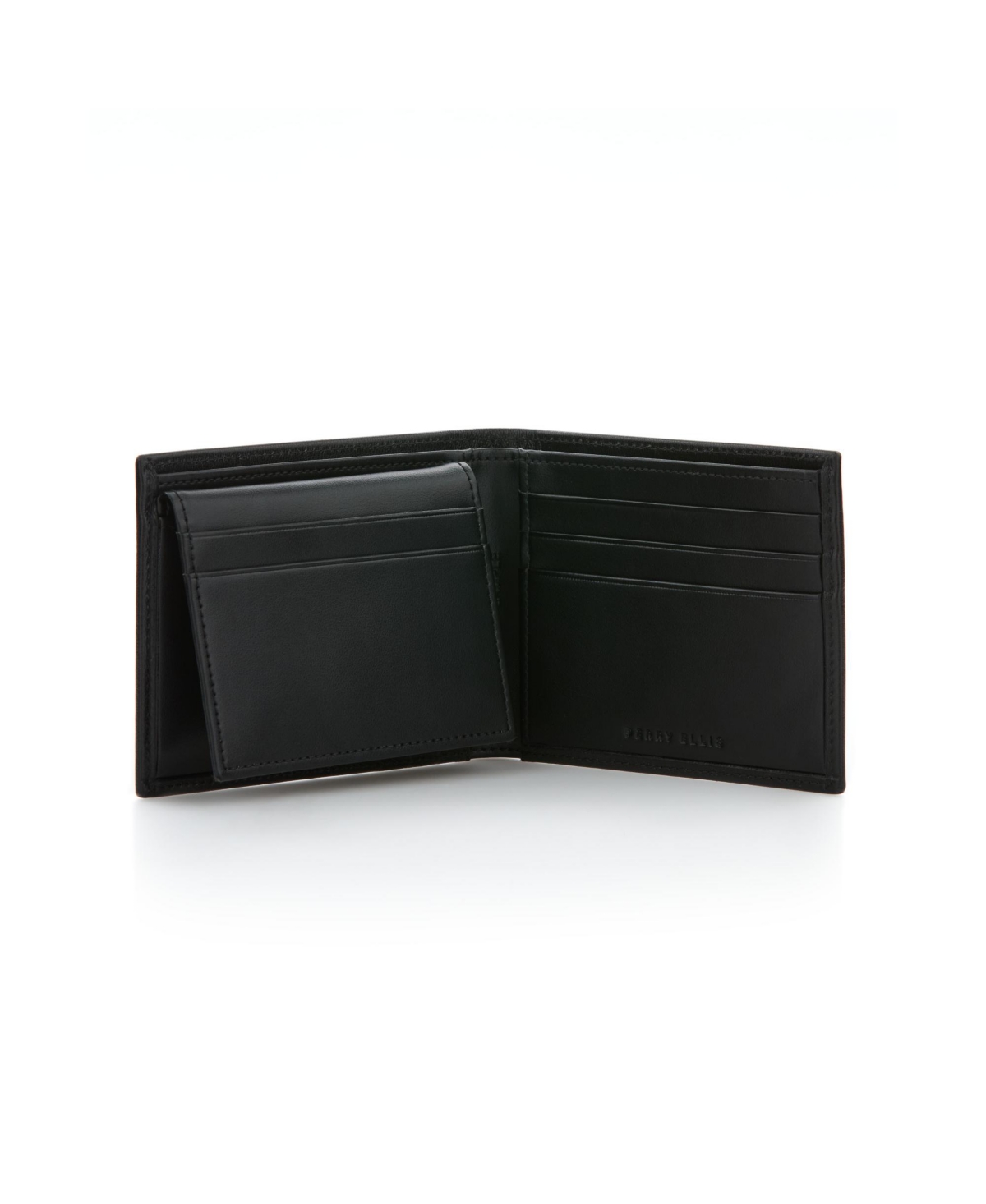 Perry Ellis Portfolio Men's Passcase Wallet In Black