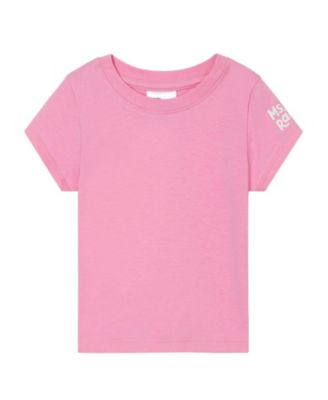 Toddler Girls Denim Square Neck Vintage Wash Cosplay Overall, T-Shirt and Headband 3 Piece Outfit Set