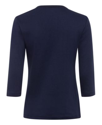 Women's Embellished V-Neckline T-Shirt