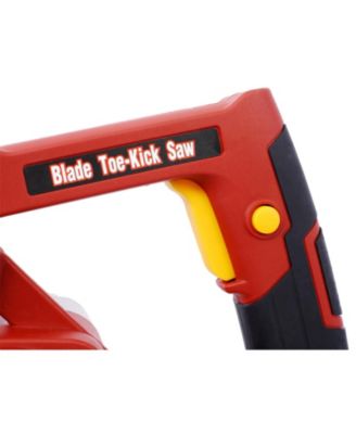 Blade Toe-Kick Saw Three 3-3/8 in. Blades, Flush Cutting Saw, Special Circular Saw for Removing Subfloor or Tiles, Masonr