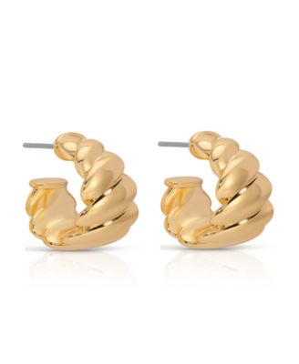 Twist of Fate Hoops Earrings